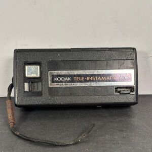 Kodak Tele Instamatic 608 110 Film Camera Vintage